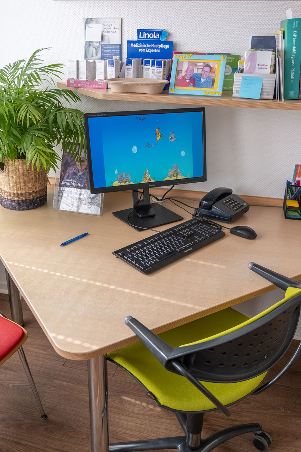 Bild PC im Behandlungszimmer
