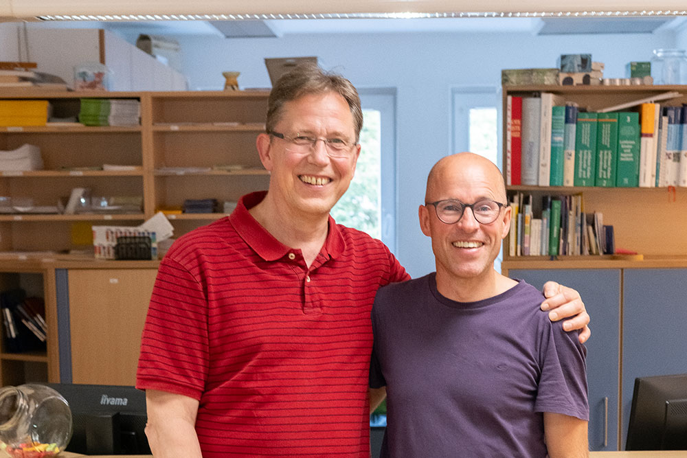 Bild Armin Sornig und  Dr. Jens Koerner